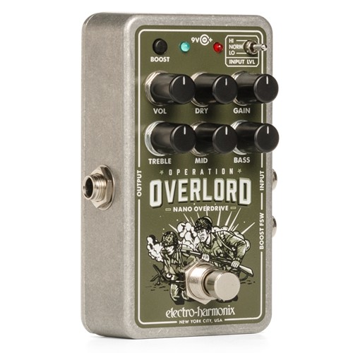 Electro-Harmonix Bemory Ano-Overlord Nano Operation Overlord Nano Operation/Sustainer Effects Pedal Operation Overlord