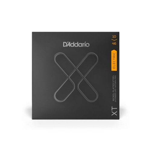D'Addario XTE1046 XT Electric Nickel Plated Steel, Regular Light, 10-46