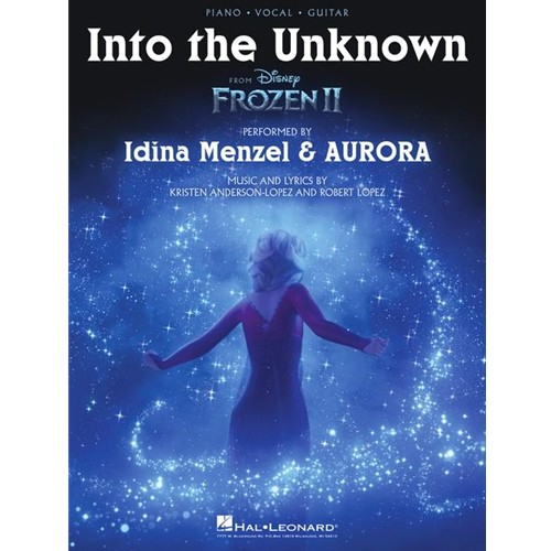 Into the Unknown (from Frozen II) for Piano,Vocal,Guitar PVG