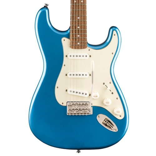 Squier Classic Vibe '60s Stratocaster Electric Guitar, Laurel Fingerboard, Lake Placid Blue