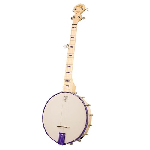 Deering GJR-P Goodtime Jr. 5 String Banjo - Sinbad Purple