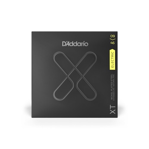 D'Addario XTE0946 XT Electric Guitar Coated Strings .009-.046 Hybrid