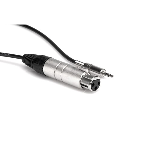 Hosa MIT-156 XLR3F to 3.5 mm TRS, Impedance Transformer