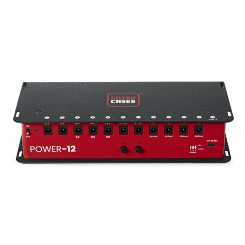 Gator GTR-PWR-12 Pedalboard Power Supply, 12 Outputs, 2300Ma