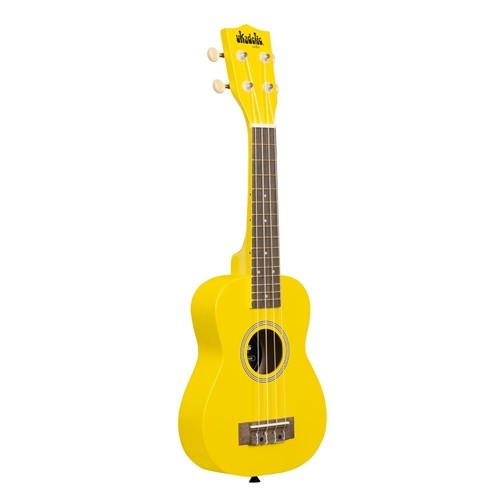 Kala UK-TAXICAB Ukadelic Soprano Uke, Taxi Cab, All Wood, Matte Finish