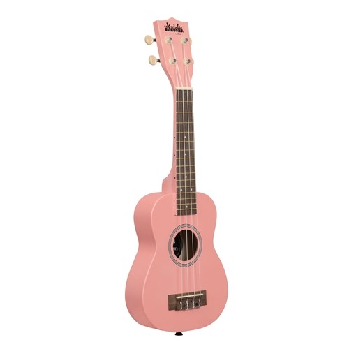 Kala UK-FLAMINGO Ukadelic Soprano Uke, Flamingo, All Wood, Matte Finish