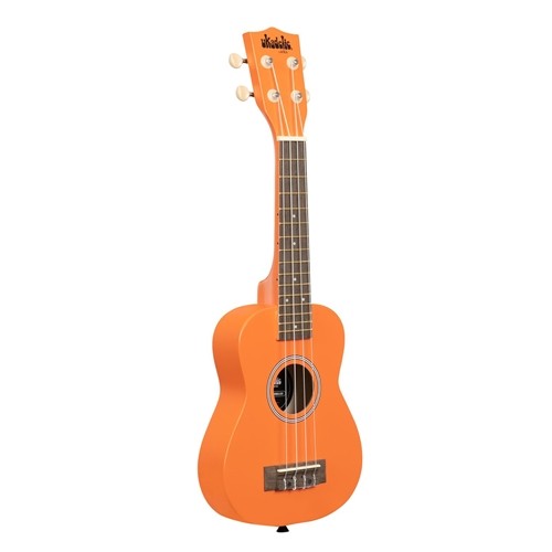 Kala UK-MARMALADE Ukadelic Soprano Uke, Marmalade, All Wood, Matte Finish