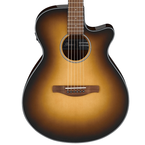 Ibanez AEG50 Acoustic/Electric Guitar, Dark Honey Burst High Gloss