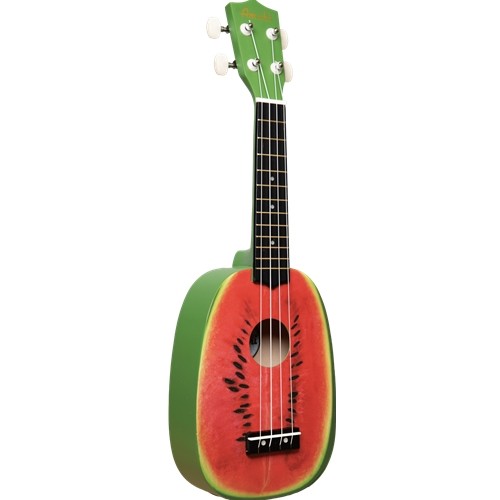 Amahi DDUK17 Watermelon Design Pineapple Shape Ukulele