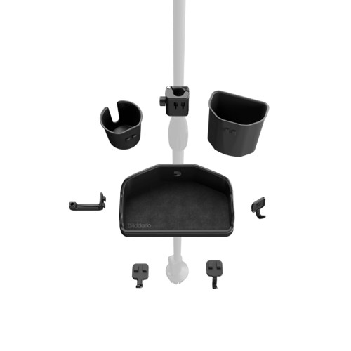 D'Addario PW-MSAST-01 Mic Stand Accessory System - Gear Tray