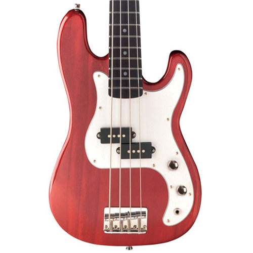 Oscar Schmidt OSB-400C-TR-A P-Style Electric Bass Red