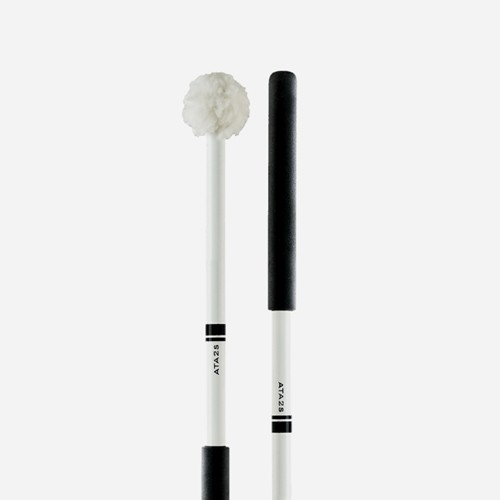 Pro Mark  Aluminum Shaft ATA2S Puff Cover on Felt Head Tenor Mallet