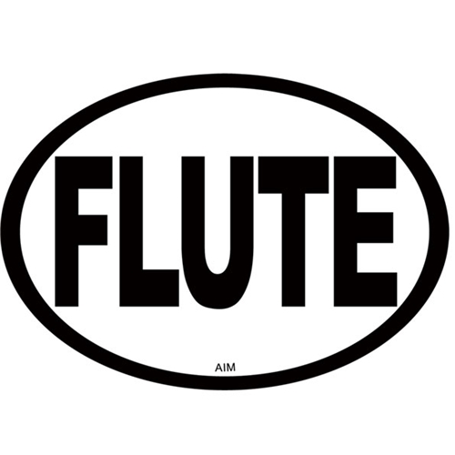 Aim 63512 Flute Oval Magnet