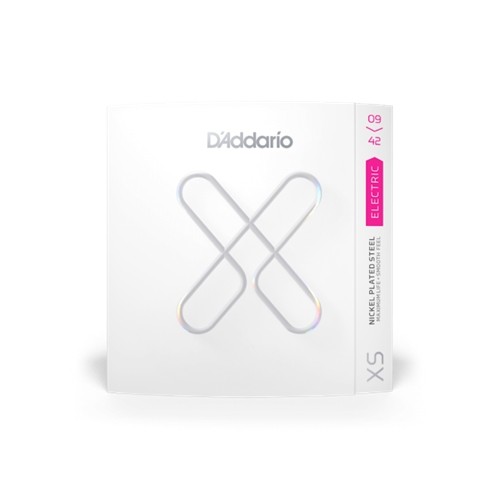 D'Addario XSE0942 Nickel Wound Electric Guitar Strings, Super Light, 09-42
