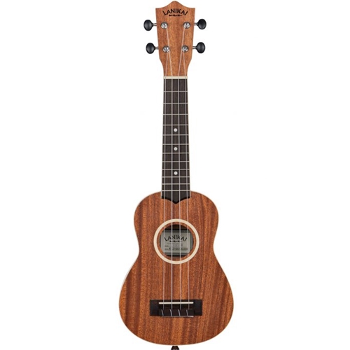 Lanikai LU21-S Okoume Soprano w/Binding and Gig Bag
