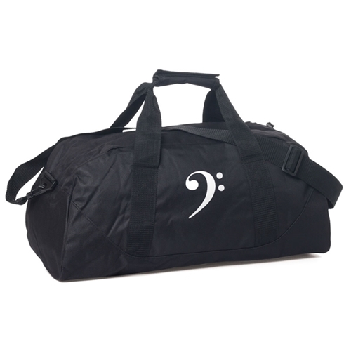 Music Gift 631408 Bass Clef Duffel Bag