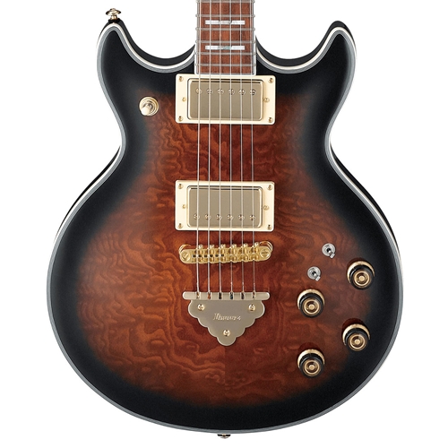 Ibanez AR325QA Electric Guitar, Dark Brown Sunburst