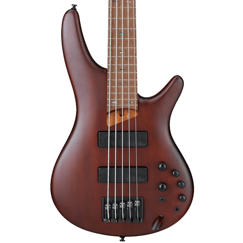 Ibanez SR505E 5 String Electric Bass Guitar Brown Mahogany 197881266608