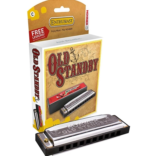 Hohner 34B-BX-A Old Stanby Harmonica