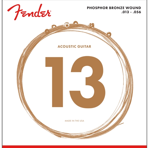 Fender 0730060408 60M Ball End 13-56 Phospor Bronze Strings