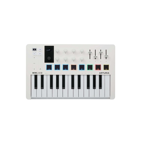 Arturia MINILAB3W Minilab 3 25 Note Controller, White