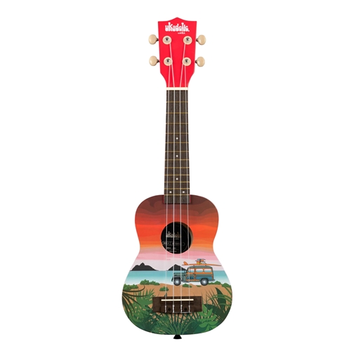 Kala UK-SURFARI Surfari Soprano Ukadelic Ukulele