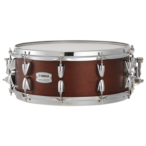 Yamaha TMS-1455CHS 14x5.5 Tour Custom Snare Drum, Chocolate Satin