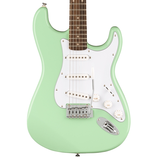 Squier FSR Affinity Series Stratocaster Electric Guitar, Laurel Fingerboard, Surf Green