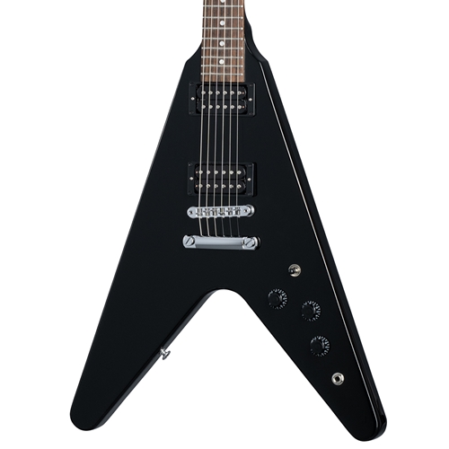 Gibson 80's Flying V Electric Guitar, Ebony, As-Is, No Case