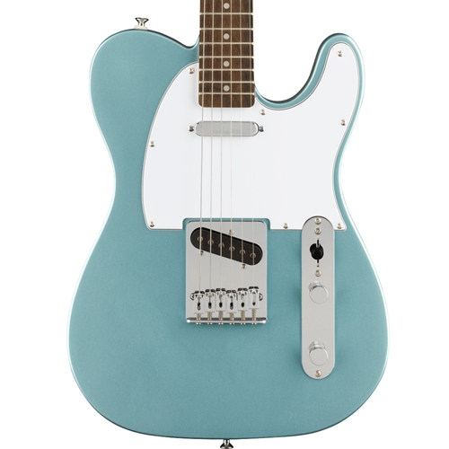 Squier FSR Affinity Series Telecaster Electric Guitar, Laurel Fingerboard, Ice Blue Metallic