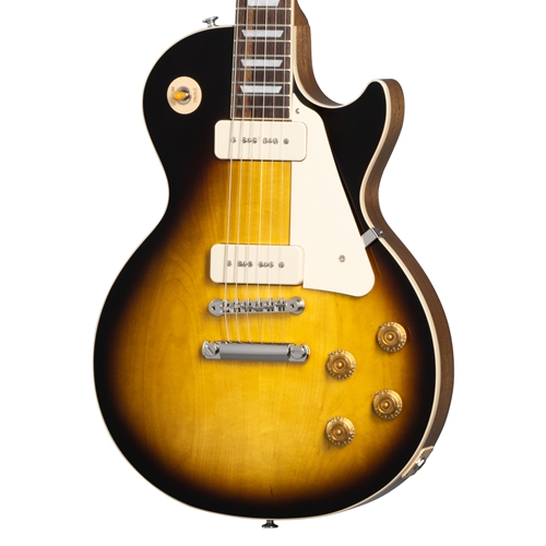 Gibson Les Paul Standard 50s P-90 Electric Guitar, Tobacco Burst