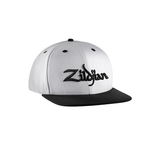 ZAHC0022 Zildjian White 6 Panel Snapback Hat