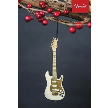 Hal Leonard HL00139449 Fender '50s Cream Strat - 6 inch. Holiday Ornament