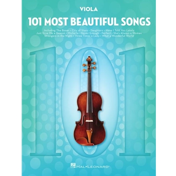 101 Most Beautiful Songs - for Viola