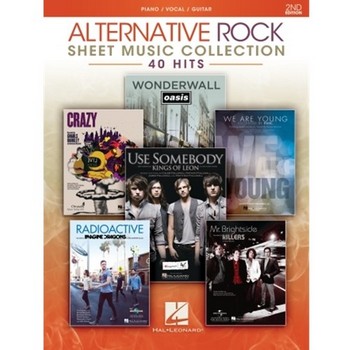 Alternative Rock Sheet Music Collection - 2nd Edition - 40 Hits