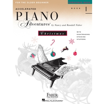 Accelerated Piano Adventures for the Older Beginner Christmas Book 1