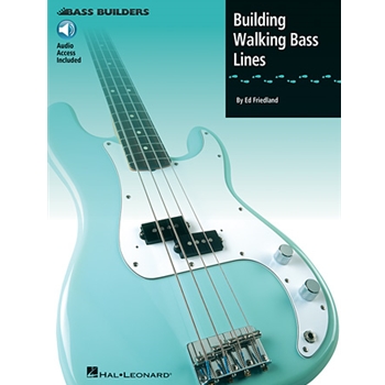Building Walking Bass Lines with Audio Online Access
