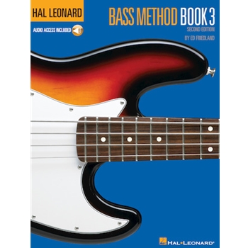 Hal Leonard Bass Method Book 3 - 2nd Edition with CD