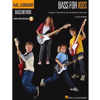 Bass for Kids A Beginner's Guide with Step-by-Step Instruction for Bass Guitar