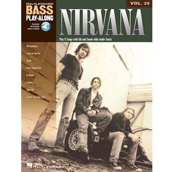 Nirvana - Bass Play-Along Volume 25