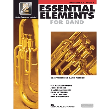 Essential Elements for Band - Baritone B.C. Book 2 with EEi