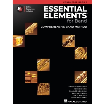 Essential Elements for Band - Conductor Book 2 with Online Resources