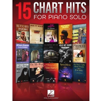 15 Chart Hits for Piano Solo