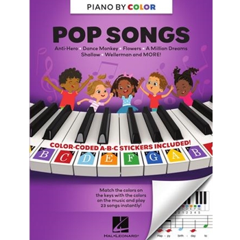 Piano-by-Color - Pop Songs