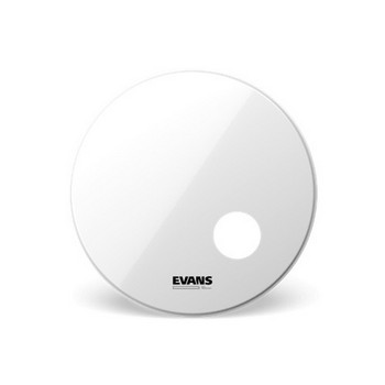 Evans BDRSW EQ3 Resonant Smooth White Bass Drumhead