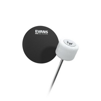 EQPB1 Evans EQ Single Pedal Patch, Black Nylon