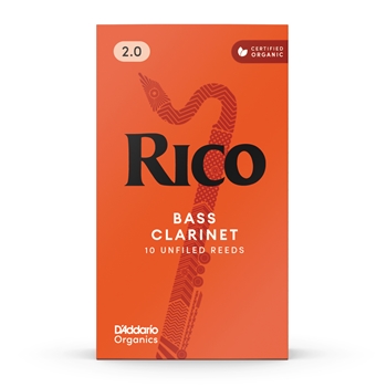 Rico Bass Clarinet Reeds, Box of 10