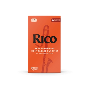 Rico Contrabass Clarinet Reeds, Box of 10