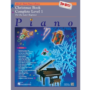 Alfred's Basic Piano Library: Top Hits! Christmas Book Level 1A&1B