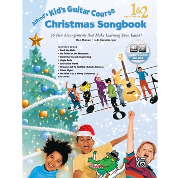 Alfred's Kid's Guitar Course Christmas Songbook 1 & 2 [Guitar]